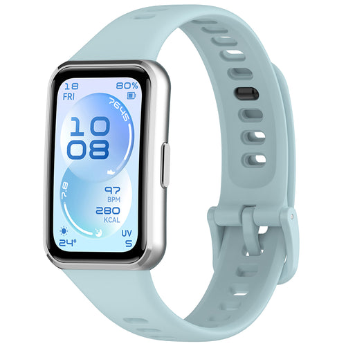 TechSuit Curea smartwatch Techsuit Watchband (W081) compatibil cu Huawei Band 11 / Band 11 Pro, Albastru Deschis – imagi