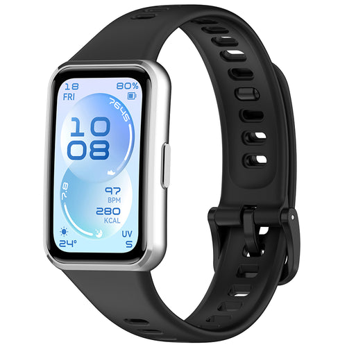 TechSuit Curea smartwatch Techsuit Watchband (W081) compatibil cu Huawei Band 11 / Band 11 Pro, Negru – imagine 2
