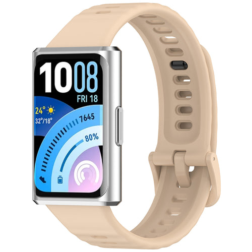 Szíj Huawei Band 11 / Band 11 Pro készülékhez - Techsuit Watchband (W082) - Bézs