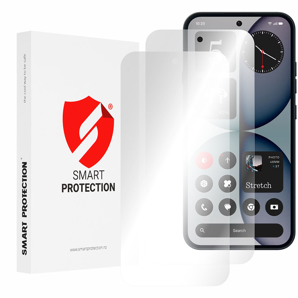 Smart Protection - Premium Classic (2 pack) - Nothing Phone (4a) - Clear