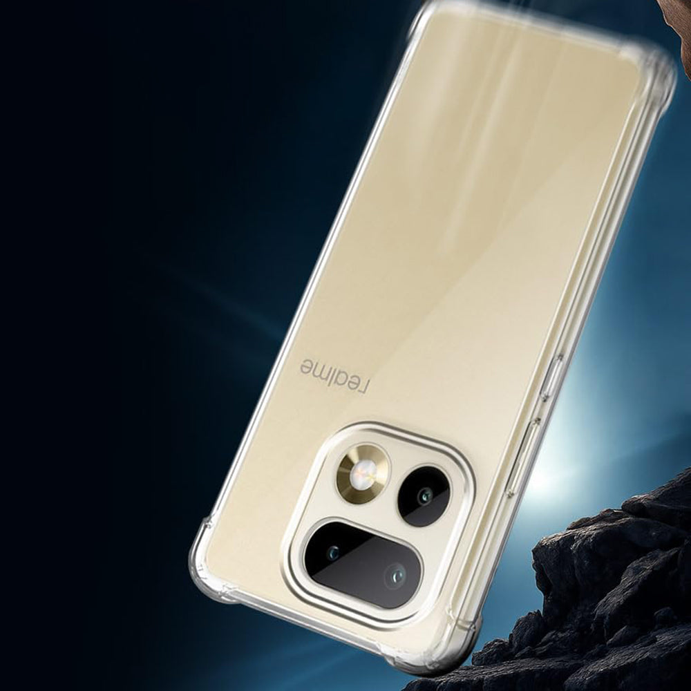 Techsuit - Shockproof Clear Silicone - Realme 16 Pro - Clear
