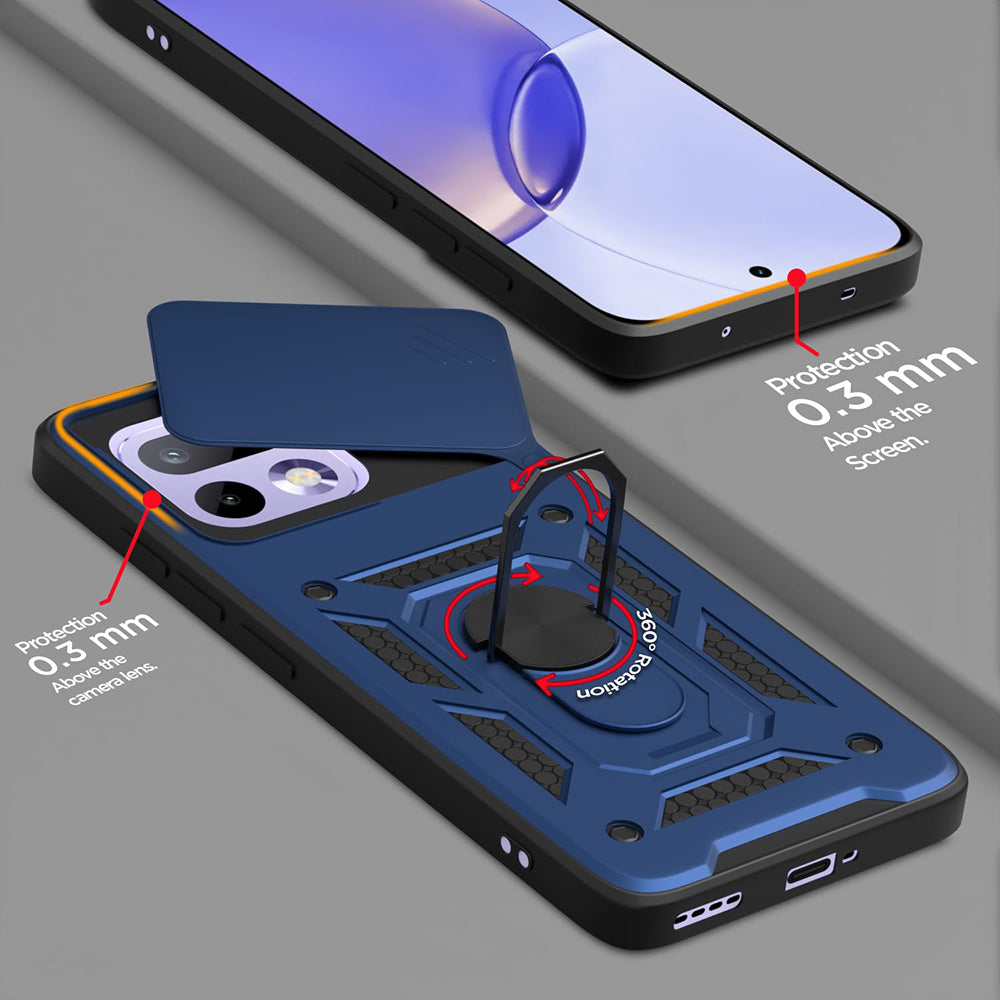 Techsuit - CamShield Series - Realme 16 Pro - Blue