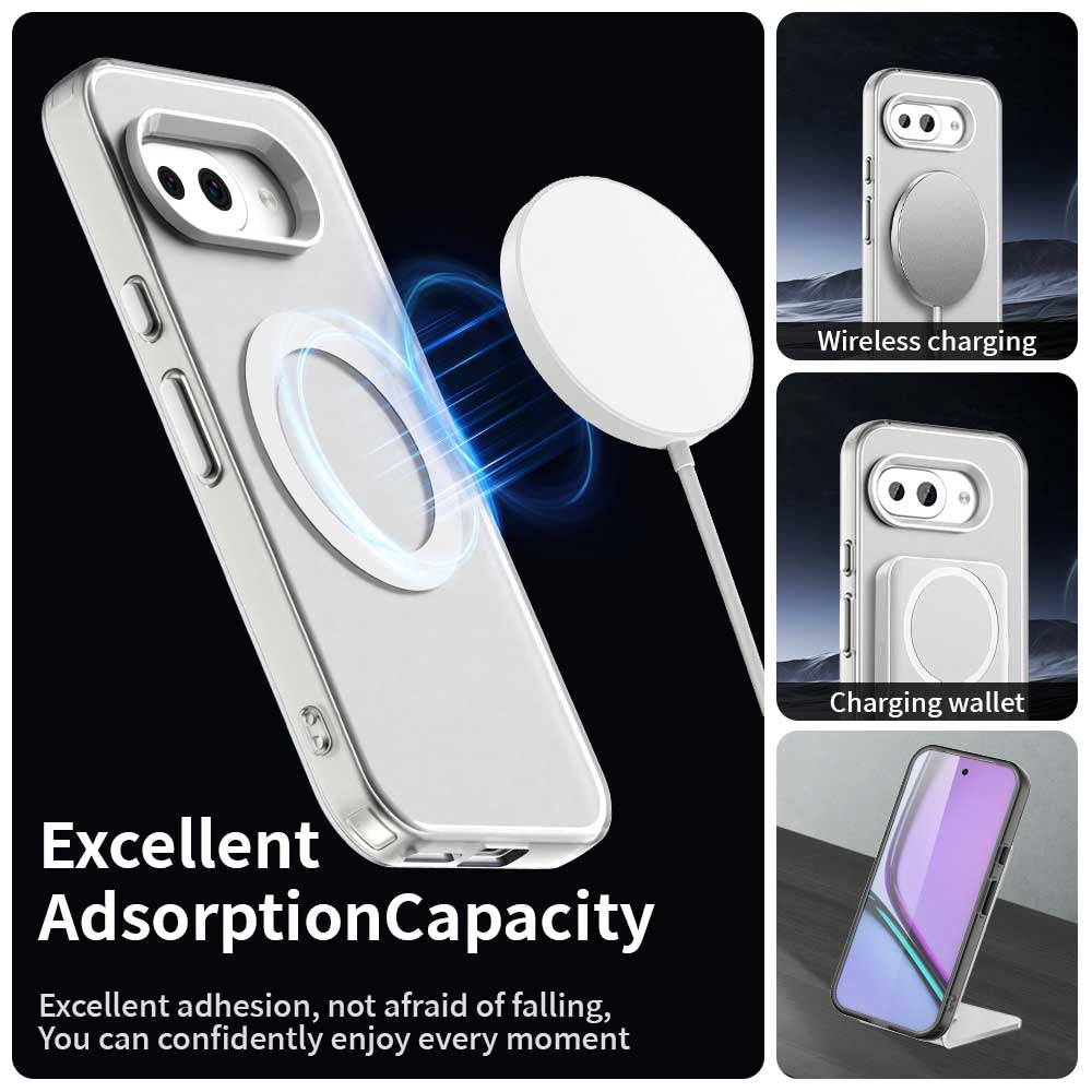 Husa pentru Google Pixel 10a - Techsuit CandyCase MagSafe - White
