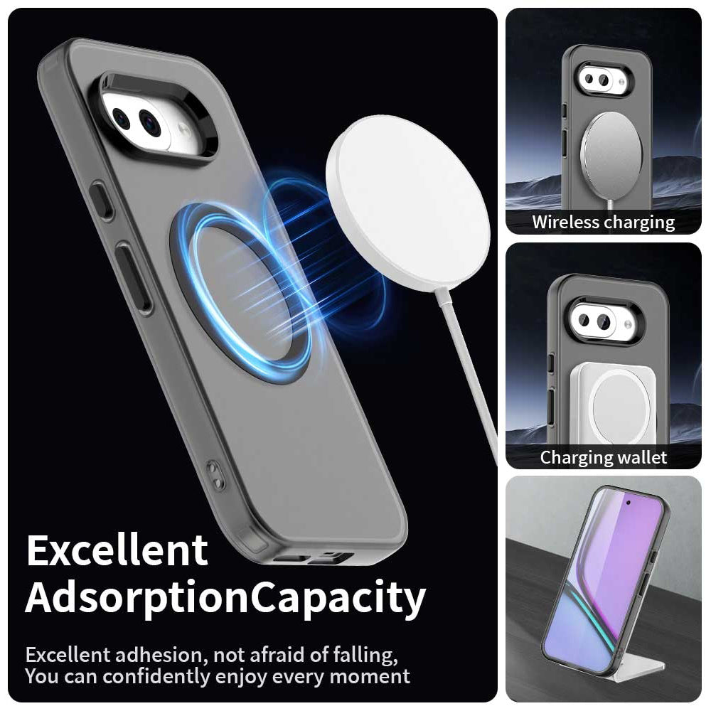 Husa pentru Google Pixel 10a - Techsuit CandyCase MagSafe - Black