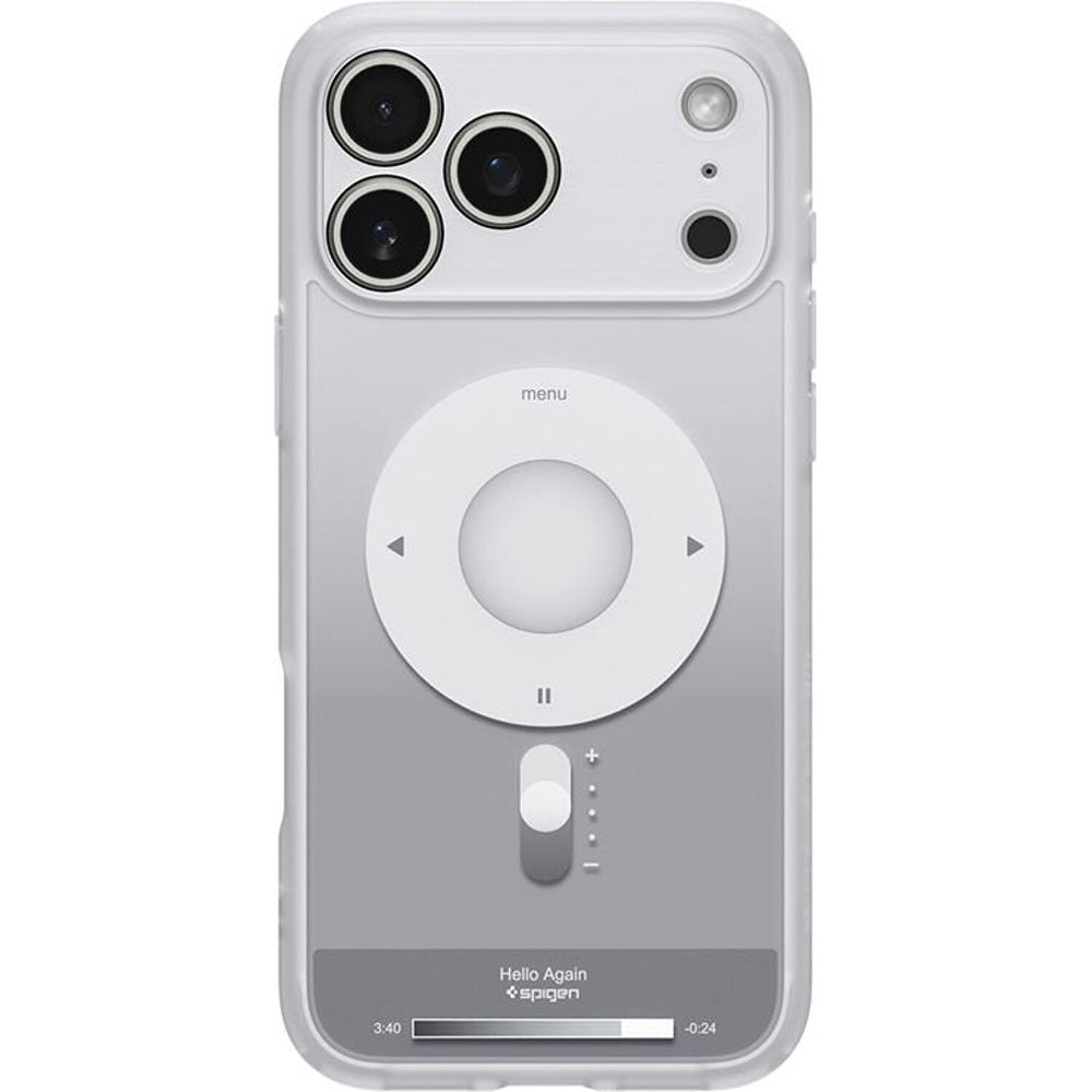 Spigen Husa de protectie Spigen Ultra Hybrid Classic MagSafe (ACS10355) compatibil cu iPhone 17 Pro, Argintiu – imagine 