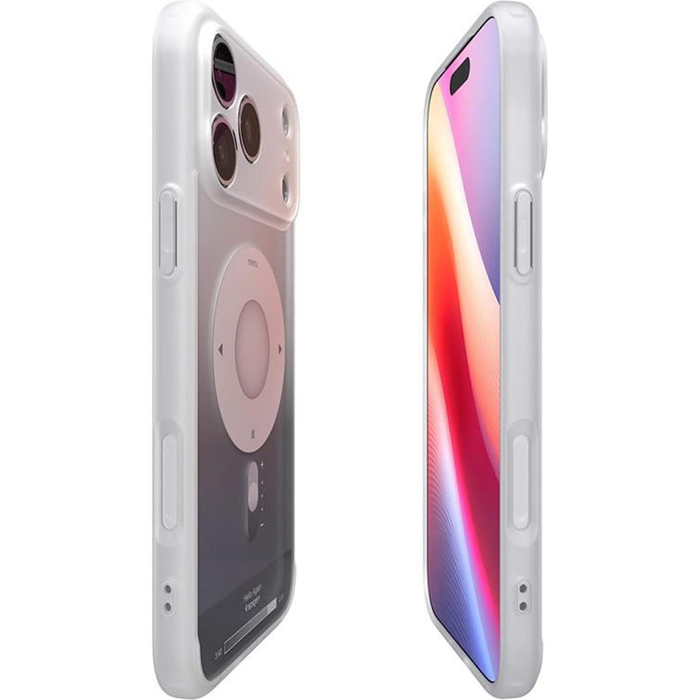 Spigen Husa de protectie Spigen Ultra Hybrid Classic MagSafe (ACS10355) compatibil cu iPhone 17 Pro, Argintiu – imagine 