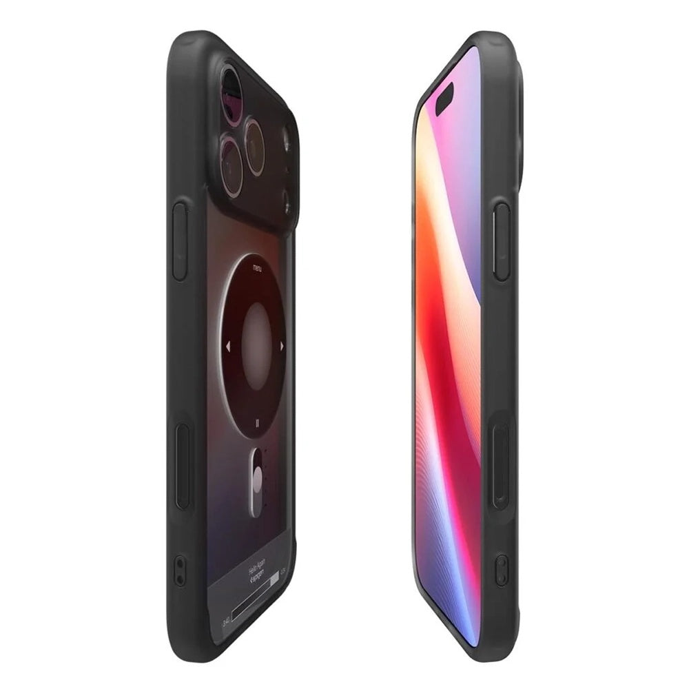 Spigen Husa de protectie Spigen Ultra Hybrid Classic MagSafe (ACS10356) compatibil cu iPhone 17 Pro, Negru – imagine 5