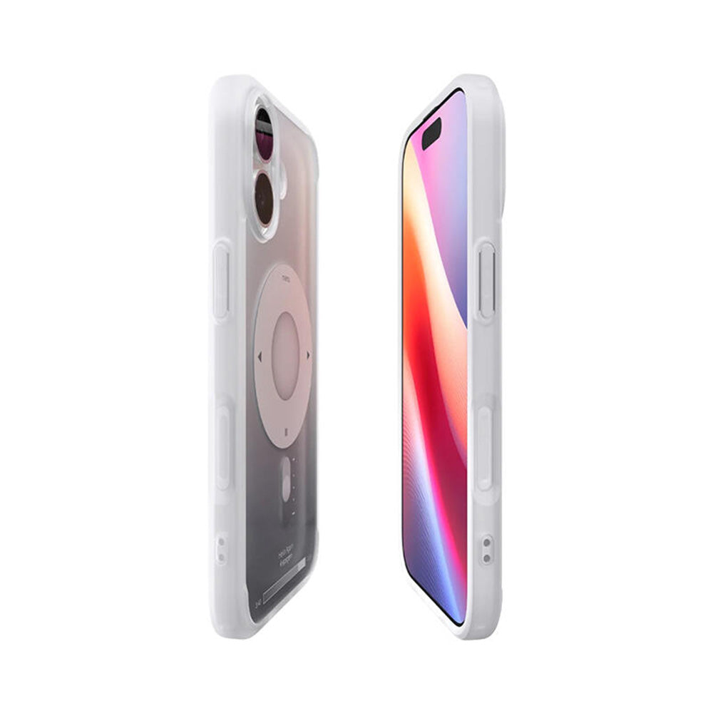 Spigen Husa de protectie Spigen Ultra Hybrid Classic MagSafe (ACS10389) compatibil cu iPhone 17, Argintiu – imagine 3