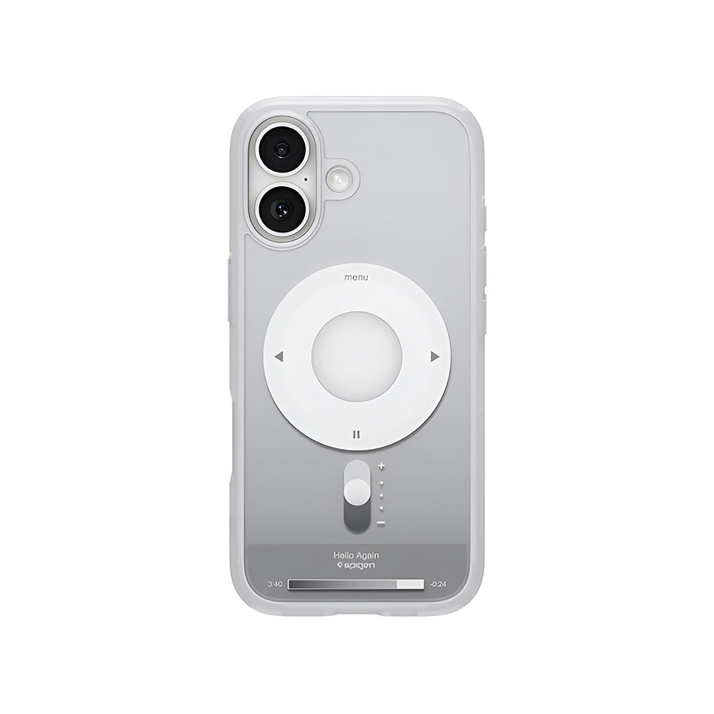 Spigen Husa de protectie Spigen Ultra Hybrid Classic MagSafe (ACS10389) compatibil cu iPhone 17, Argintiu – imagine 5