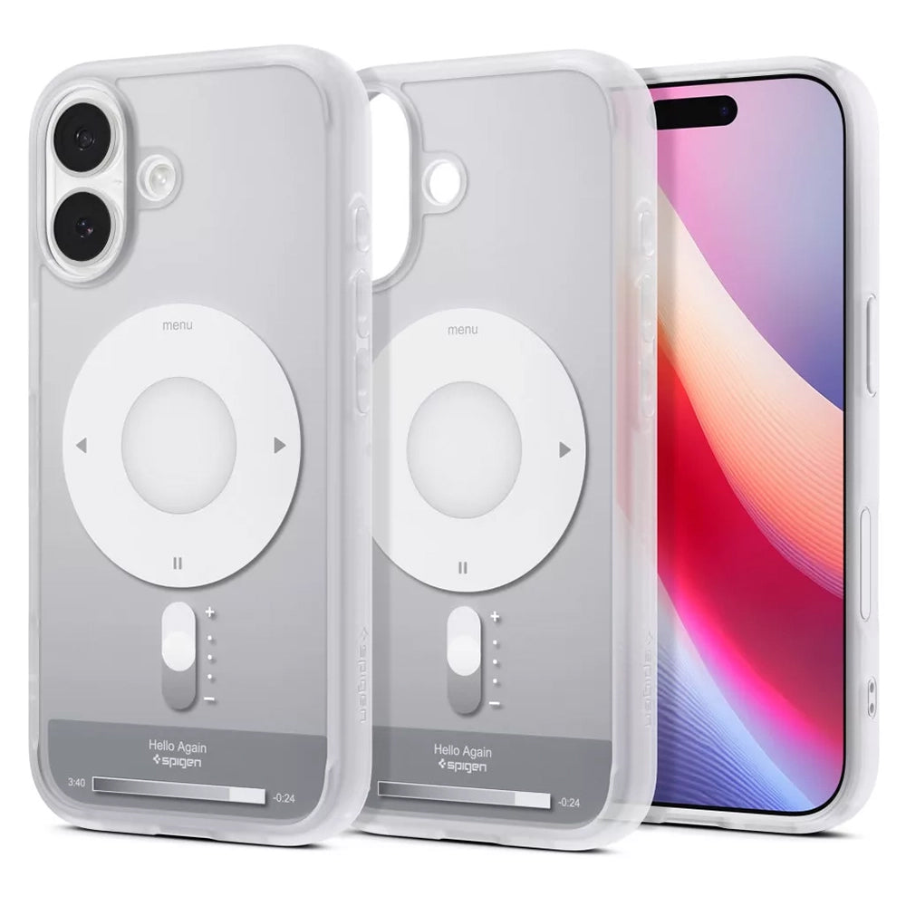 Spigen Husa de protectie Spigen Ultra Hybrid Classic MagSafe (ACS10389) compatibil cu iPhone 17, Argintiu – imagine 2