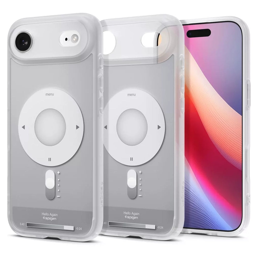 Spigen Husa de protectie Spigen Ultra Hybrid Classic MagSafe (ACS10322) compatibil cu iPhone 17 Air, Argintiu – imagine 