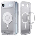Spigen Husa de protectie Spigen Ultra Hybrid Classic MagSafe (ACS10322) compatibil cu iPhone 17 Air, Argintiu