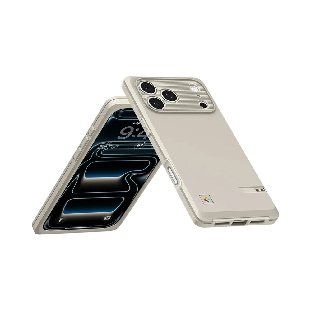 Spigen Husa de protectie Spigen Classic LS MagFit (ACS10478) compatibil cu iPhone 17 Pro Max, Stone – imagine 4