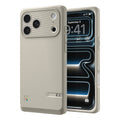 Spigen Husa de protectie Spigen Classic LS MagFit (ACS10478) compatibil cu iPhone 17 Pro Max, Stone