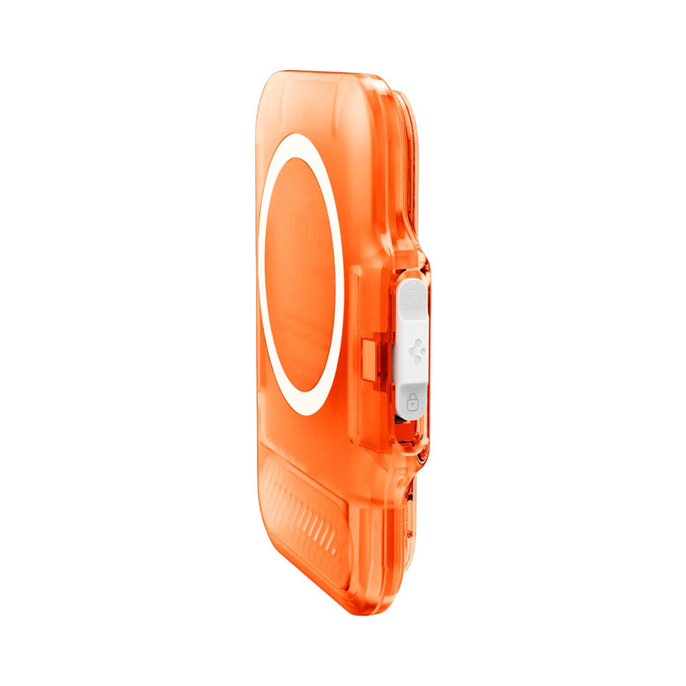 Spigen Suport Spigen Magnetic Wallet TinTap MagFit+ (AFA11381), MagSafe, Easy Access, Minimalist Construction, Frost Cle