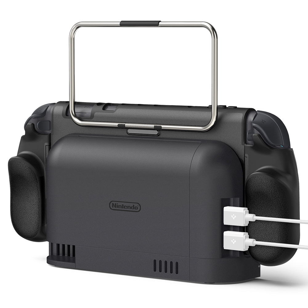 Spigen - Protective Case Dual Grip Pro (ACS10196) - for Nintendo Switch 2 - Black