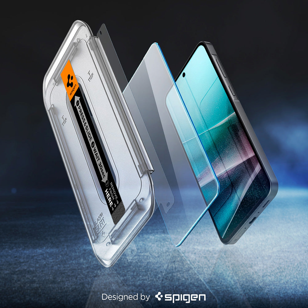 Spigen Folie de protectie Spigen Glas.tR EZ-FIT HD (AGL11365) compatibil cu Samsung Galaxy A36 5G / A37 5G, Transparent 