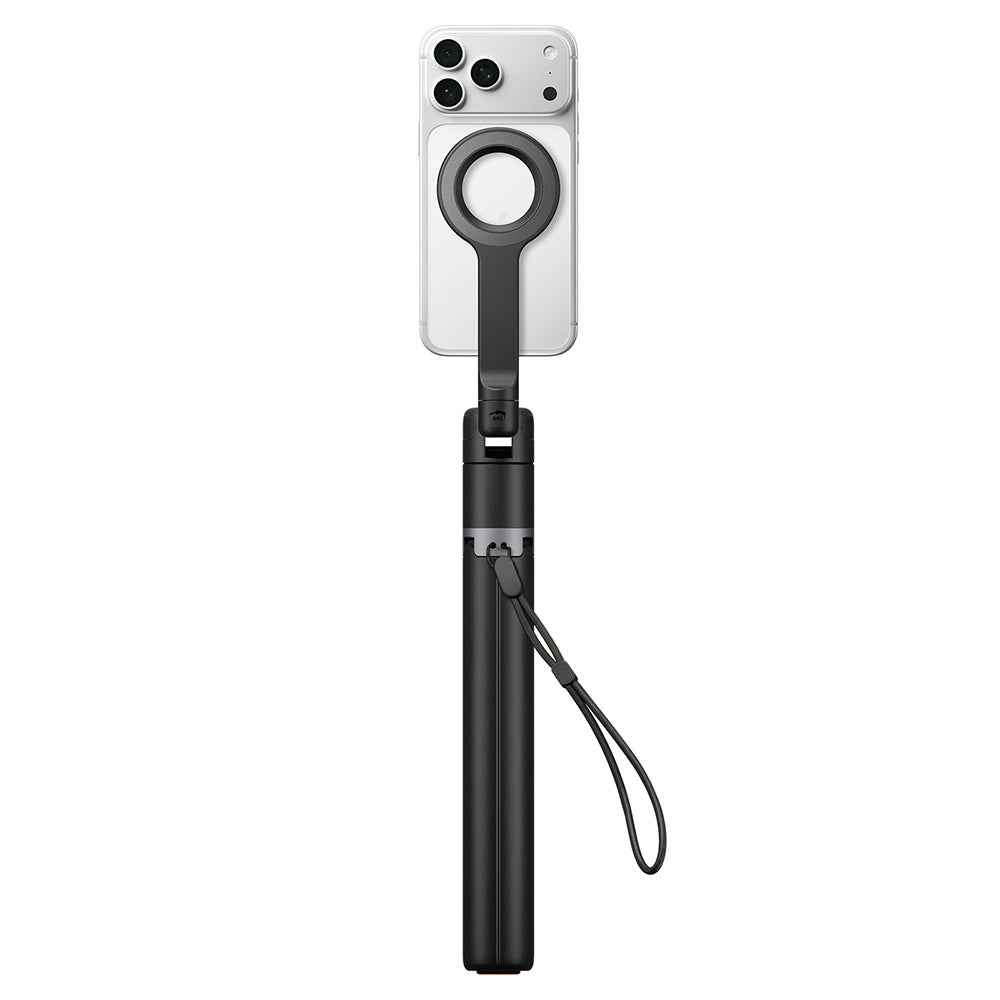 Selfie Stick Spigen S582W (AMP11372), MagSafe, Tripod, Bluetooth, Negru