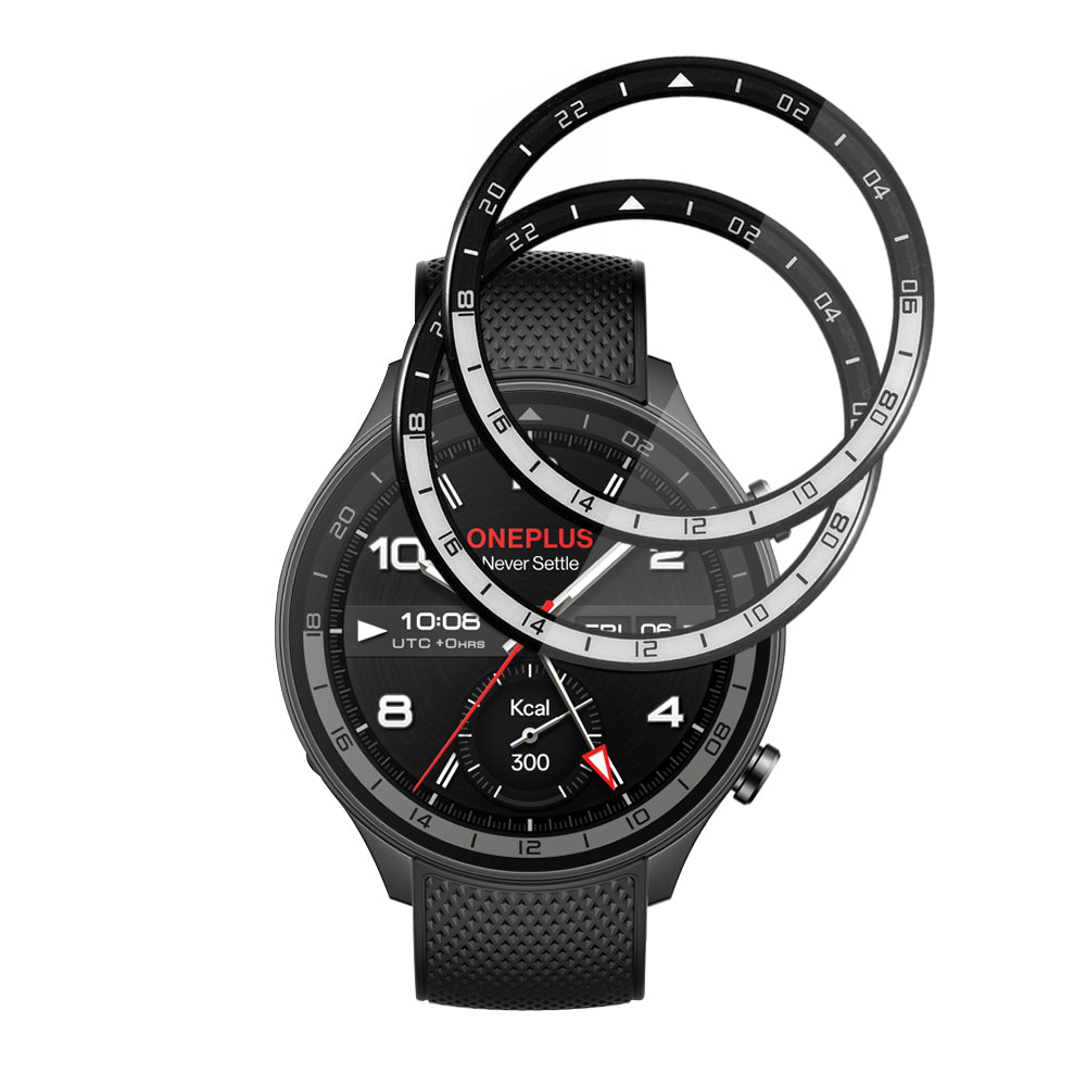 Techsuit - Nano Flex (2 pack) - OnePlus Watch 2R - Black