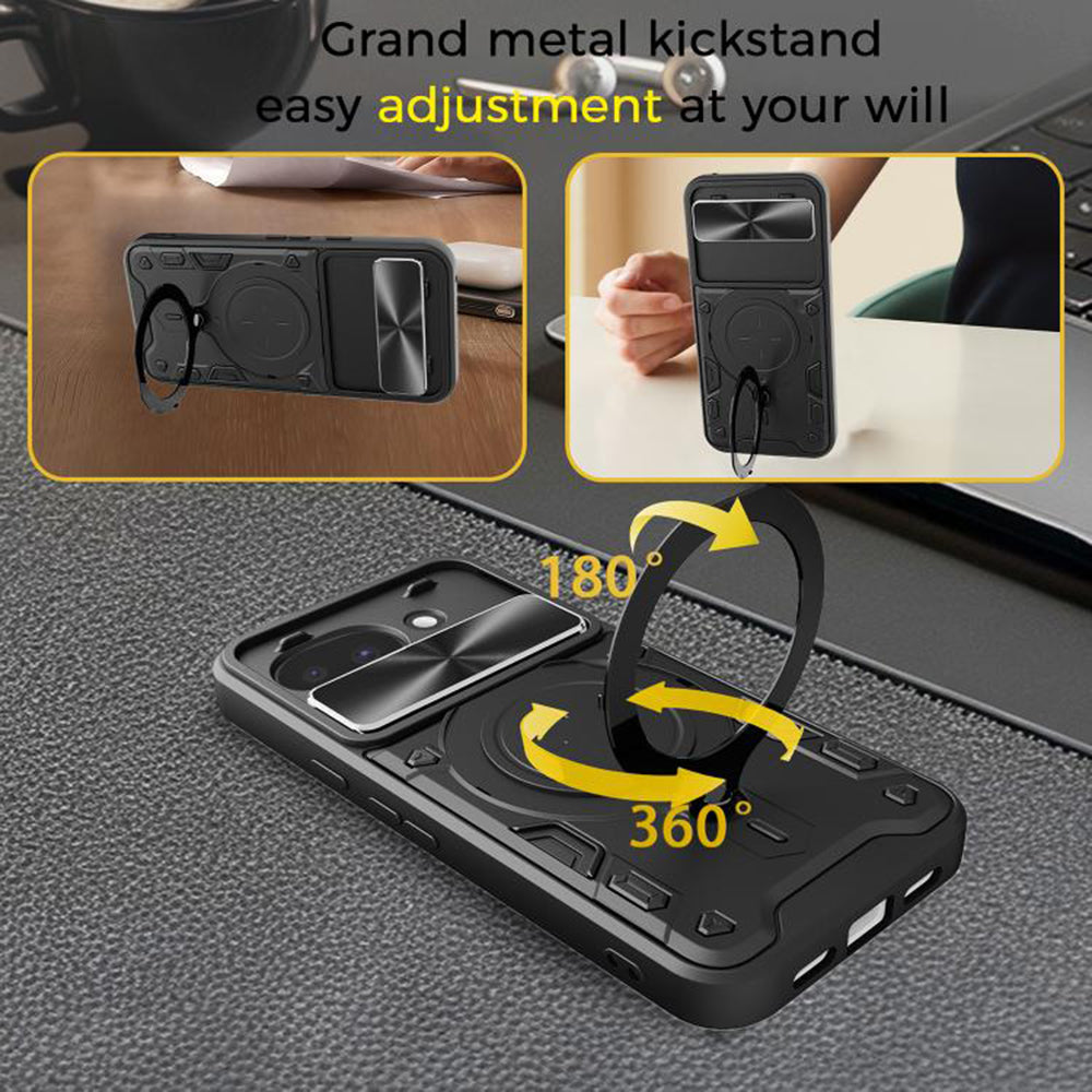 Techsuit - CamGuard Pro - Google Pixel 10a - Black