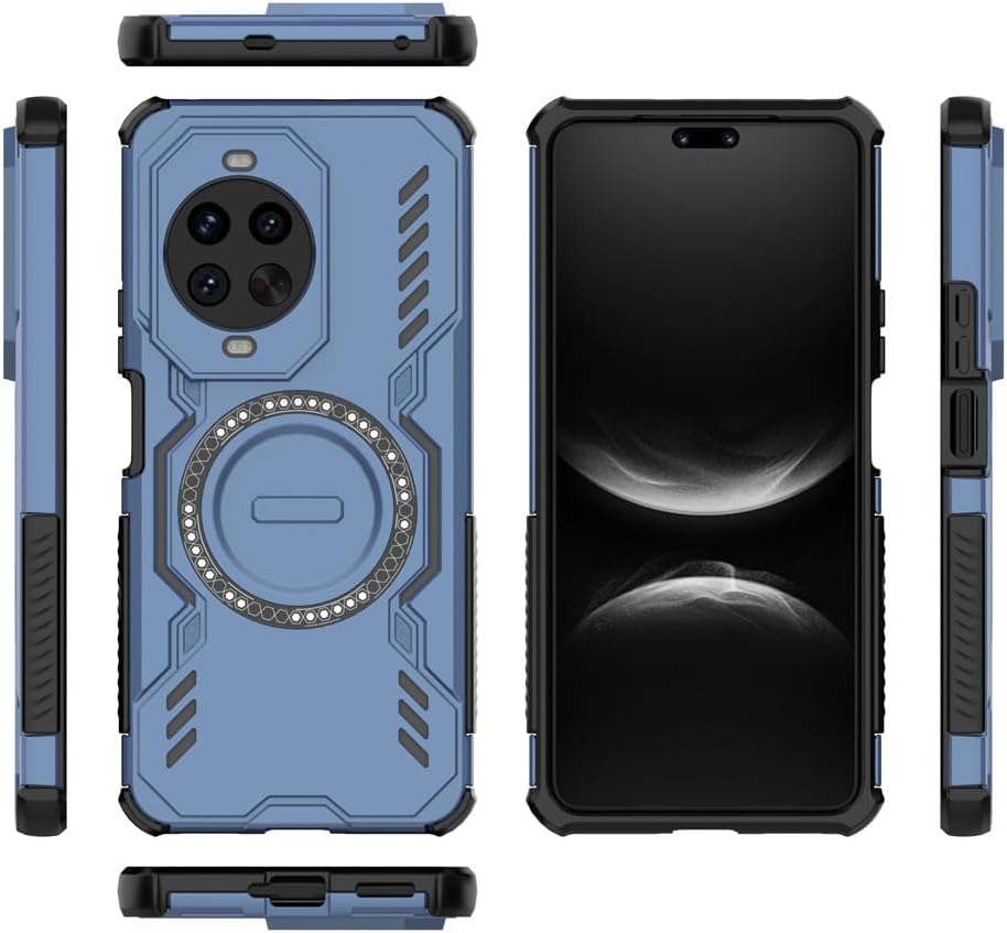 TechSuit Husa de protectie Techsuit ArmorMag compatibil cu Huawei nova 14 Pro, Albastru – imagine 3