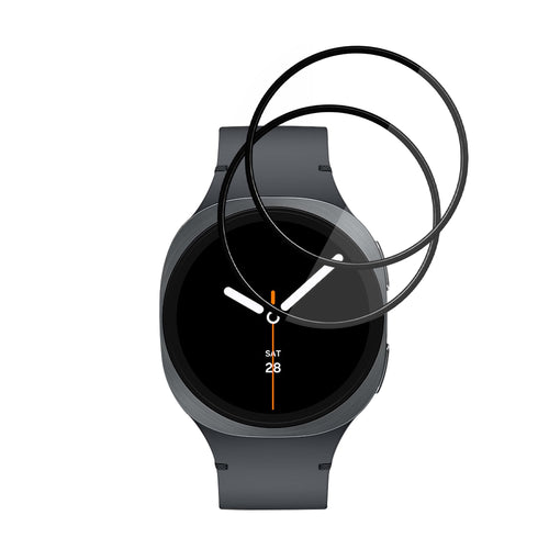 Techsuit - Nano Flex (2 pack) - Samsung Galaxy Watch8 40mm - Black
