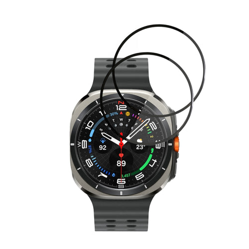 Techsuit - Nano Flex (2 pack) - Samsung Galaxy Watch Ultra 47mm - Black