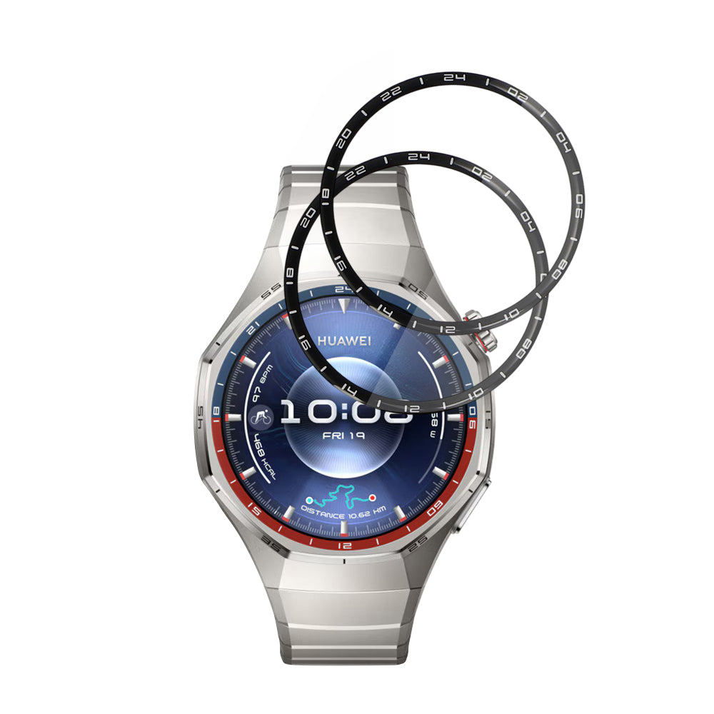 Techsuit - Nano Flex (2 pack) - Huawei Watch GT 6 Pro - Black