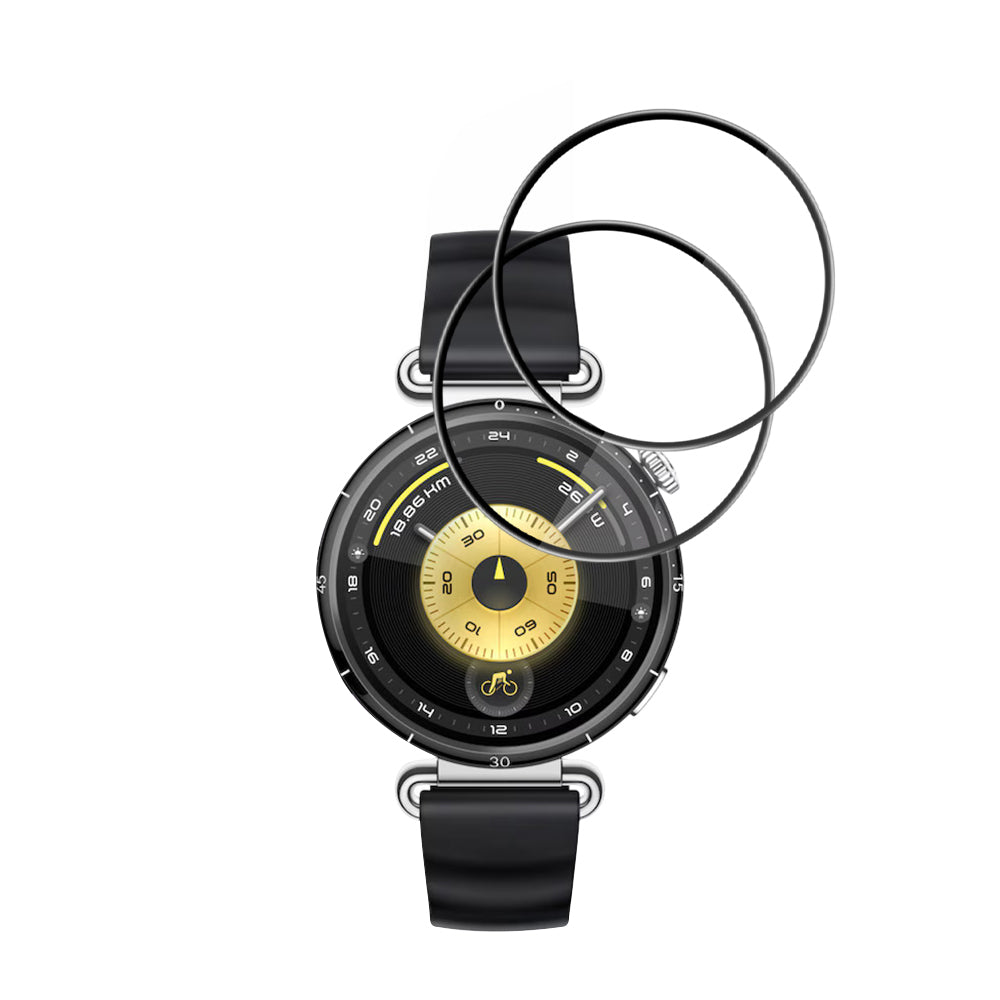 Techsuit - Nano Flex (2 pack) - Huawei Watch GT 6 41mm - Black