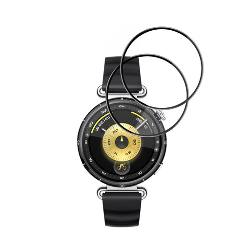 Techsuit - Nano Flex (2 pack) - Huawei Watch GT 6 41mm - Black