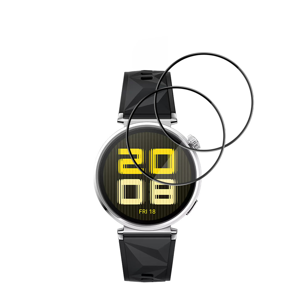 Techsuit - Nano Flex (2 pack) - Huawei Watch GT 5 41mm - Black