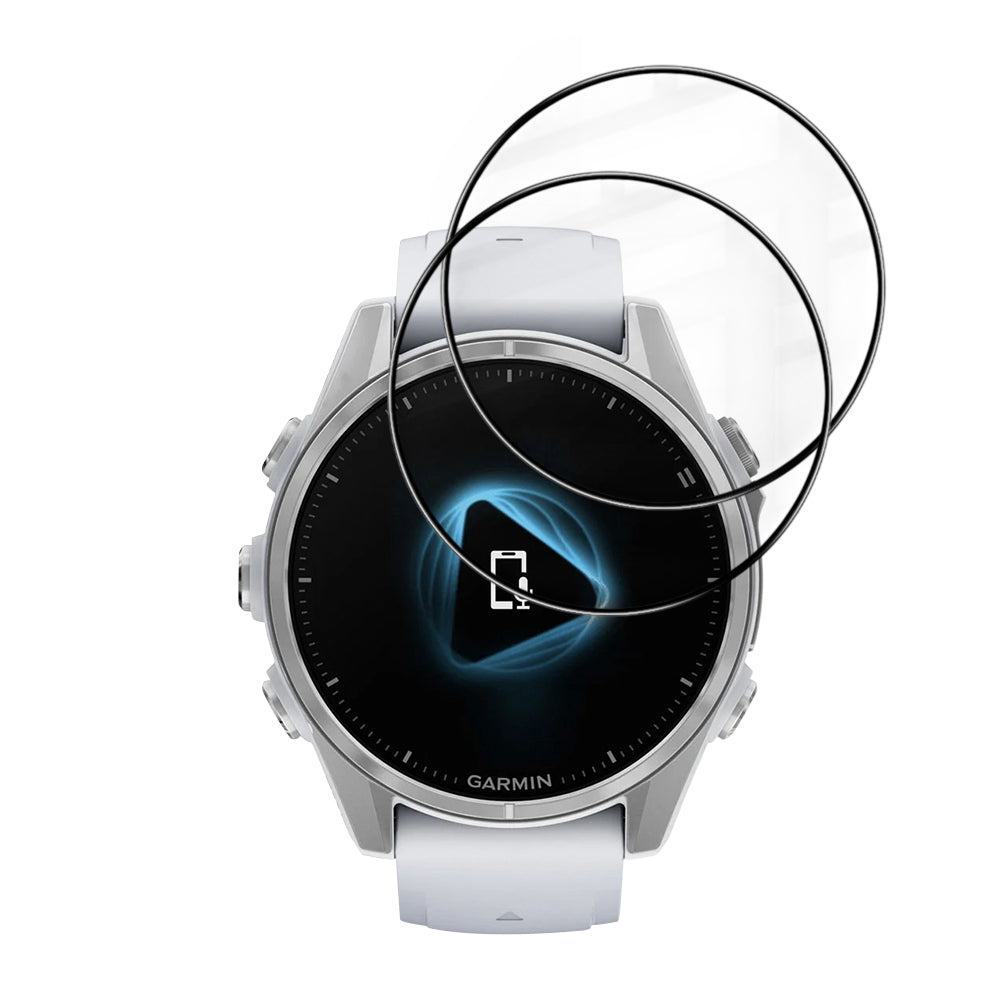 Techsuit - Nano Flex (2 pack) - Garmin Fenix 8 43mm - Black