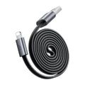 Cablu Mcdodo Self-Winding (CA-1160), USB-A la Lightning, 3A, 1m, Negru