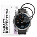 Techsuit - Nano Flex (2 pack) - Garmin Fenix 7 - Black
