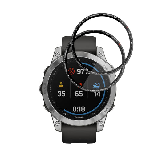 Techsuit - Nano Flex (2 pack) - Garmin Fenix 7 - Black