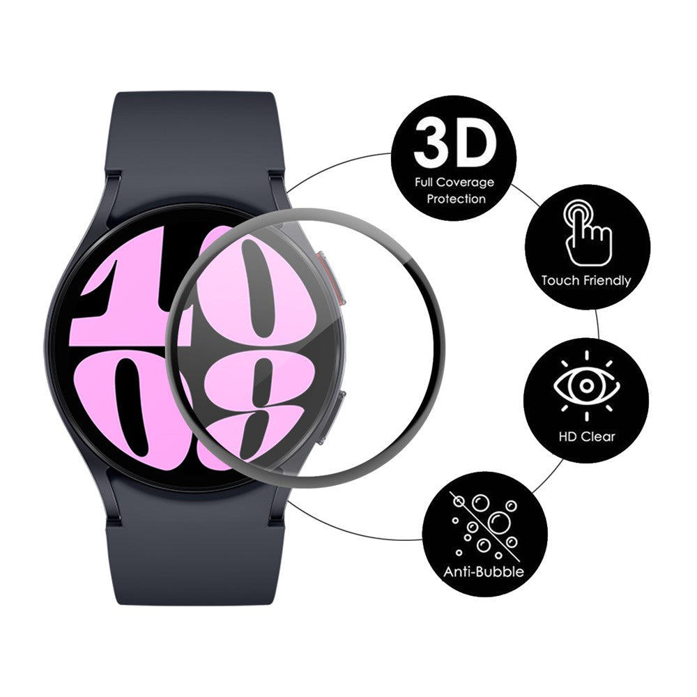 Techsuit - Nano Flex (2 pack) - Garmin Fenix 7X - Black