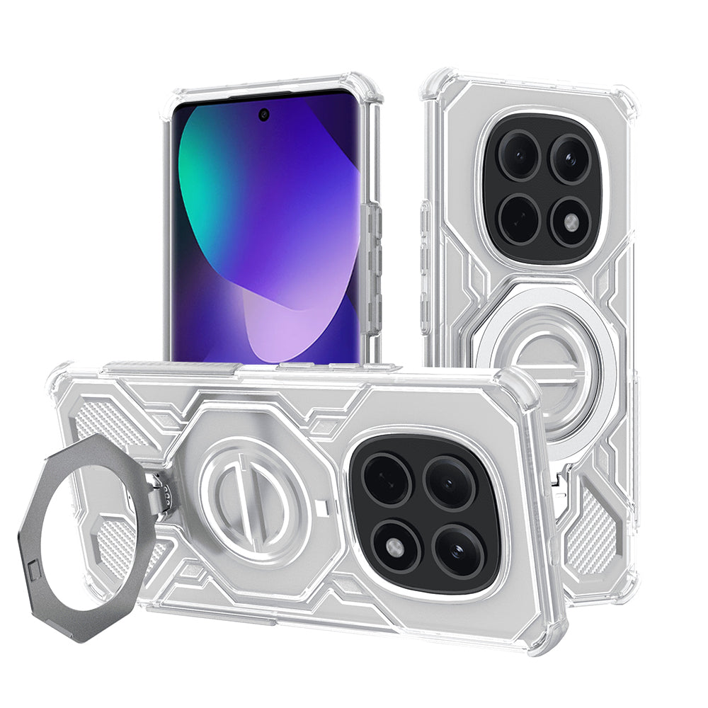 Techsuit - Carbon Shield PRO - Xiaomi Redmi Note 15 5G / Poco M8 5G - White Transparent