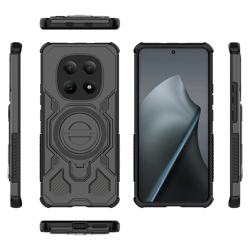 Techsuit - Carbon Shield PRO - Xiaomi Redmi Note 15 5G / Poco M8 5G - White Transparent