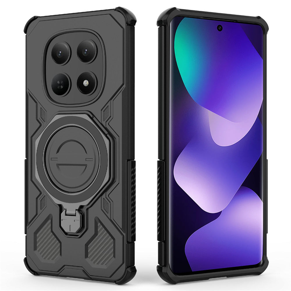 Techsuit - Carbon Shield PRO - Xiaomi Redmi Note 15 5G / Poco M8 5G - White Transparent