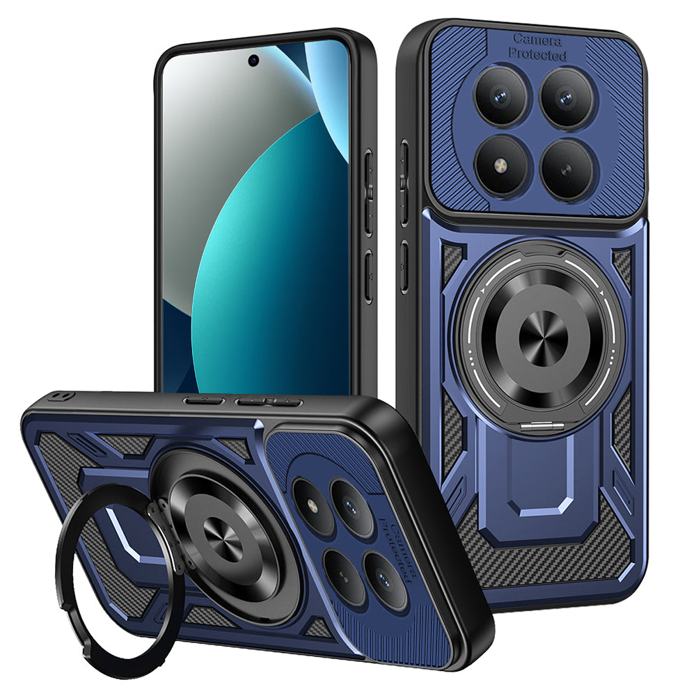 TechSuit Husa de protectie Techsuit RuggedCam compatibil cu Xiaomi Redmi Note 15 Pro 4G, Albastru