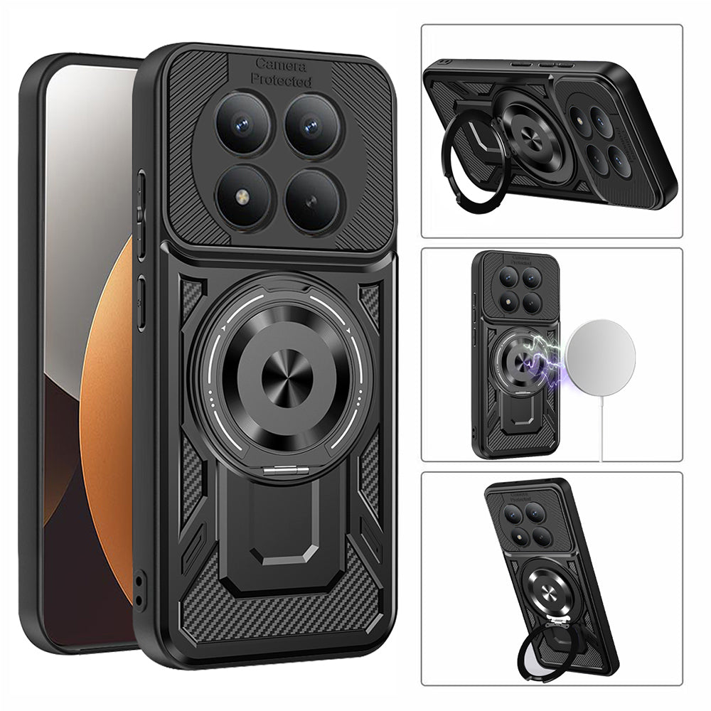 TechSuit Husa de protectie Techsuit RuggedCam compatibil cu Xiaomi Redmi Note 15 Pro 4G, Negru – imagine 2