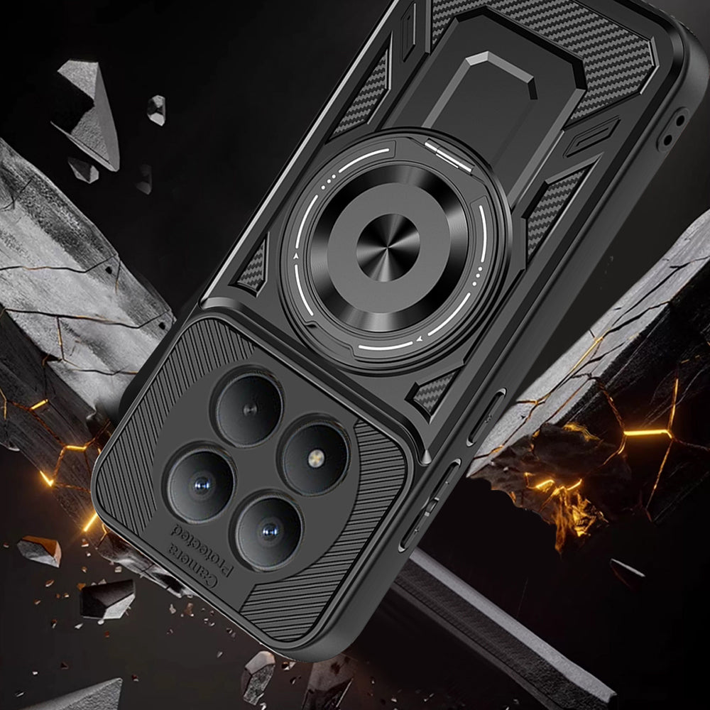 TechSuit Husa de protectie Techsuit RuggedCam compatibil cu Xiaomi Redmi Note 15 Pro 4G, Negru – imagine 3