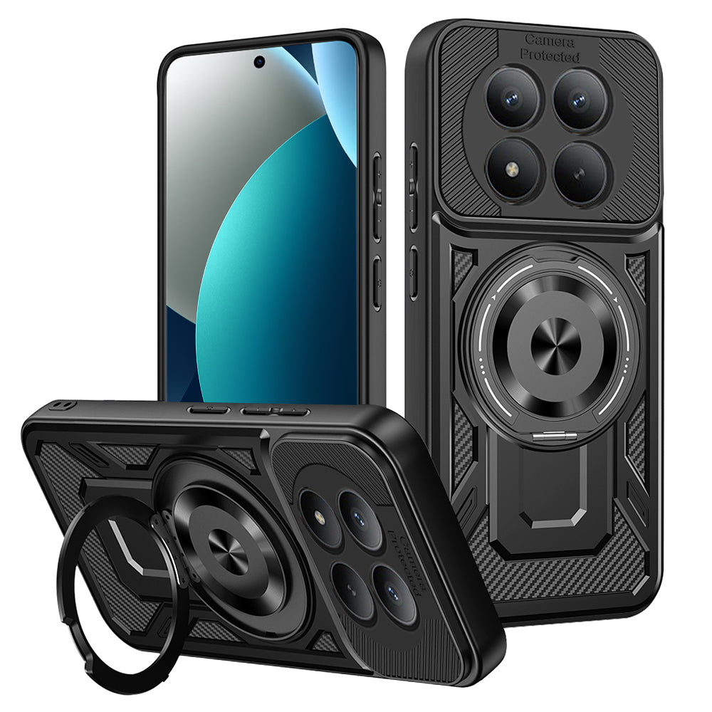 TechSuit Husa de protectie Techsuit RuggedCam compatibil cu Xiaomi Redmi Note 15 Pro 4G, Negru
