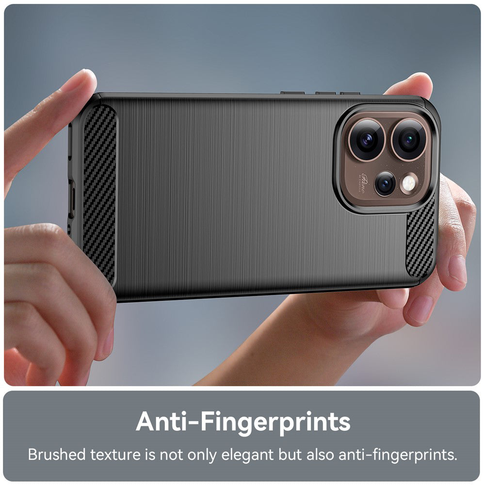 Techsuit - Carbon Silicone - Oppo Reno15 Pro Max - Black