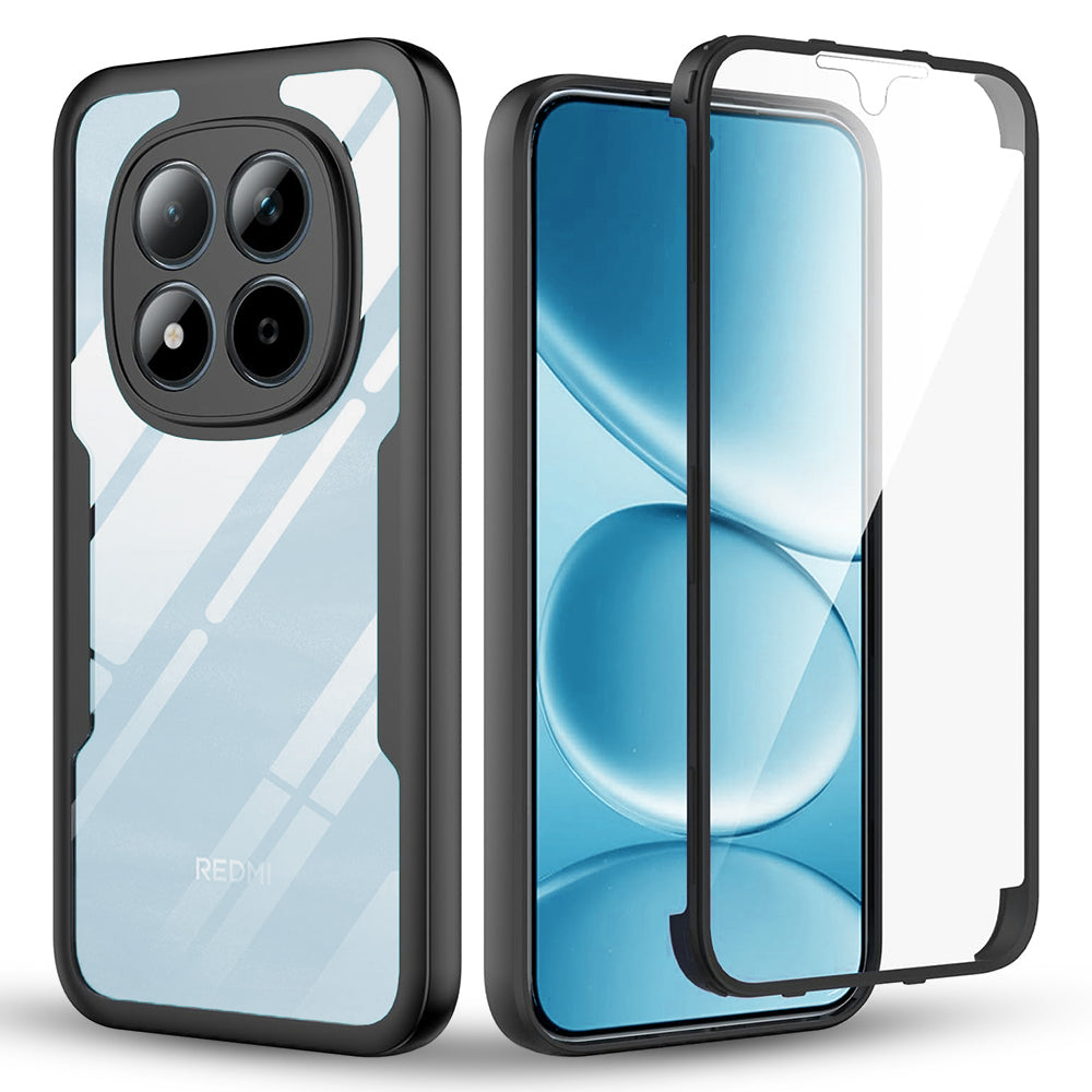 TechSuit Folie de protectie Techsuit ColorVerse 360 Series + compatibil cu Xiaomi Redmi Note 15 Pro 4G, Negru