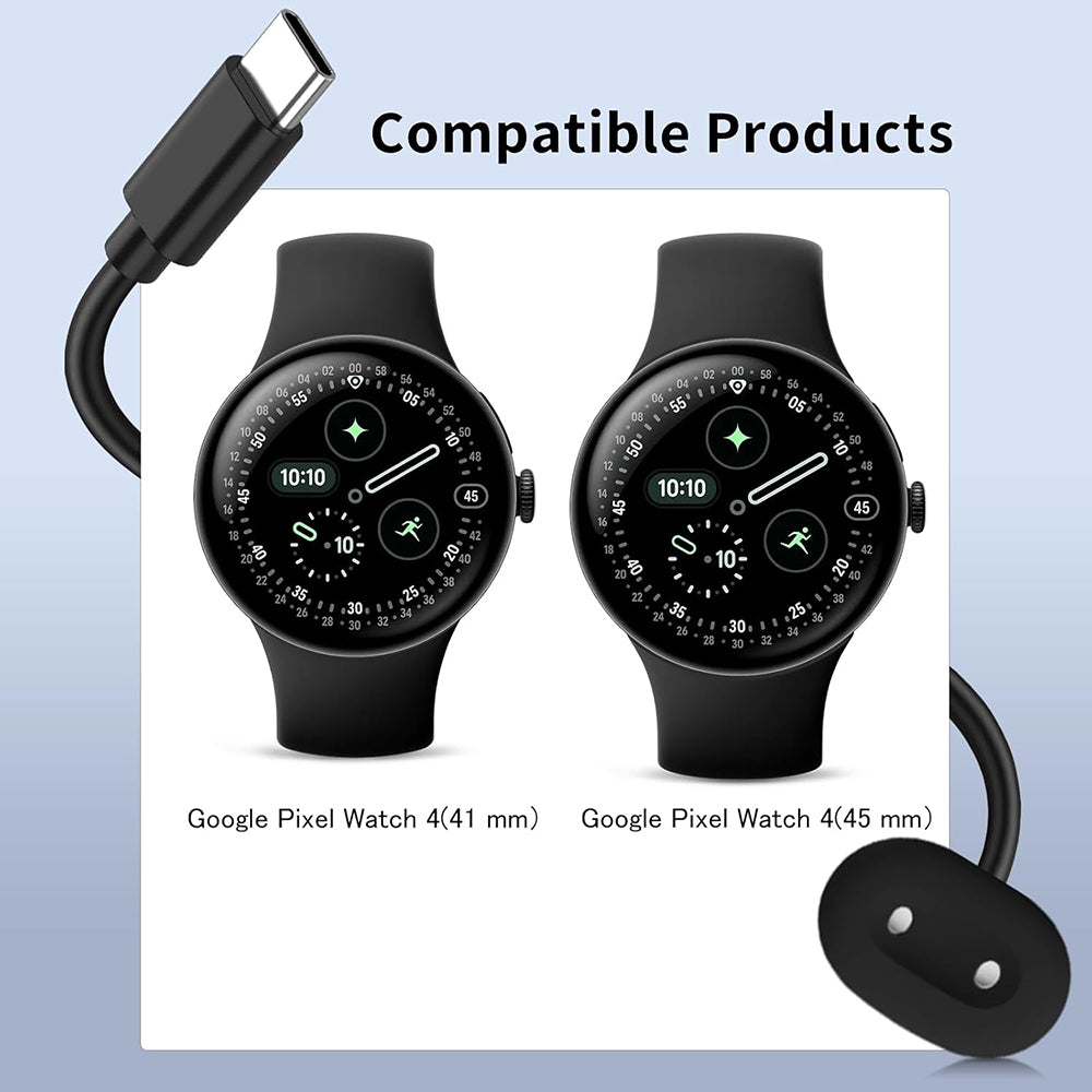 TechSuit Incarcator Techsuit SmartWatch Wireless Charging Cable (THPX), for Google Pixel Watch 4, Negru – imagine 5