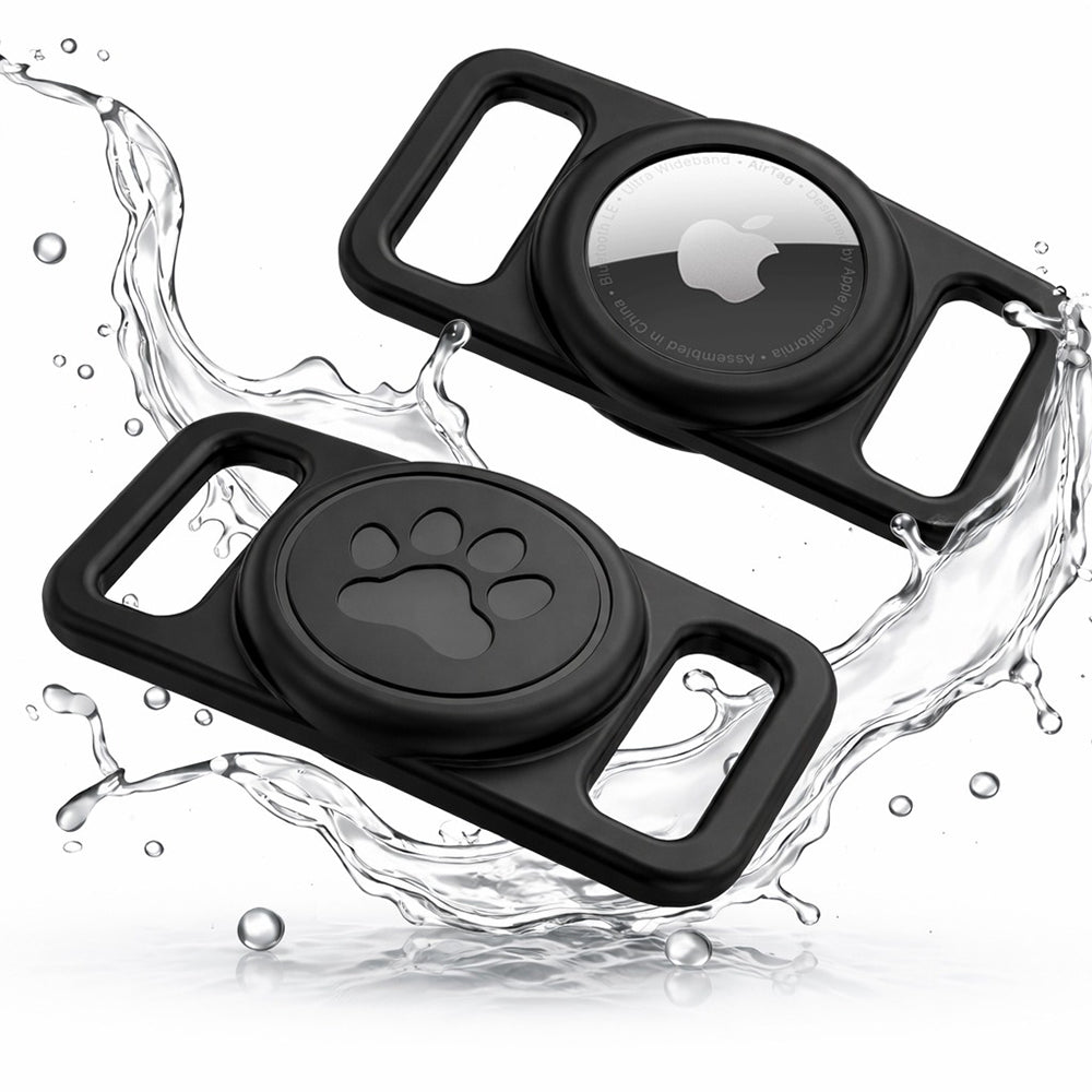 TechSuit Suport Techsuit AirTag Dog Collar BuddyGuard (DG1), Full Body Cover, Waterproof, for Collars 0.6"–1.3" Wide, Ne