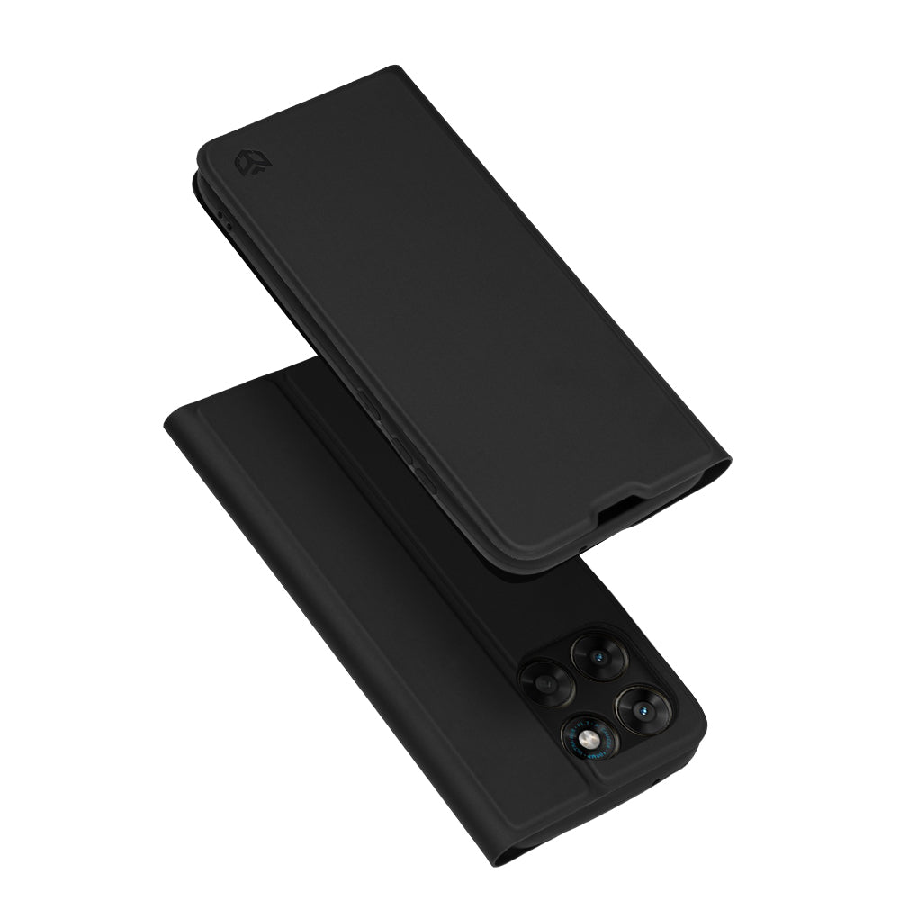 Techsuit - Magskin Book - Motorola Moto G77 / G67 - Black
