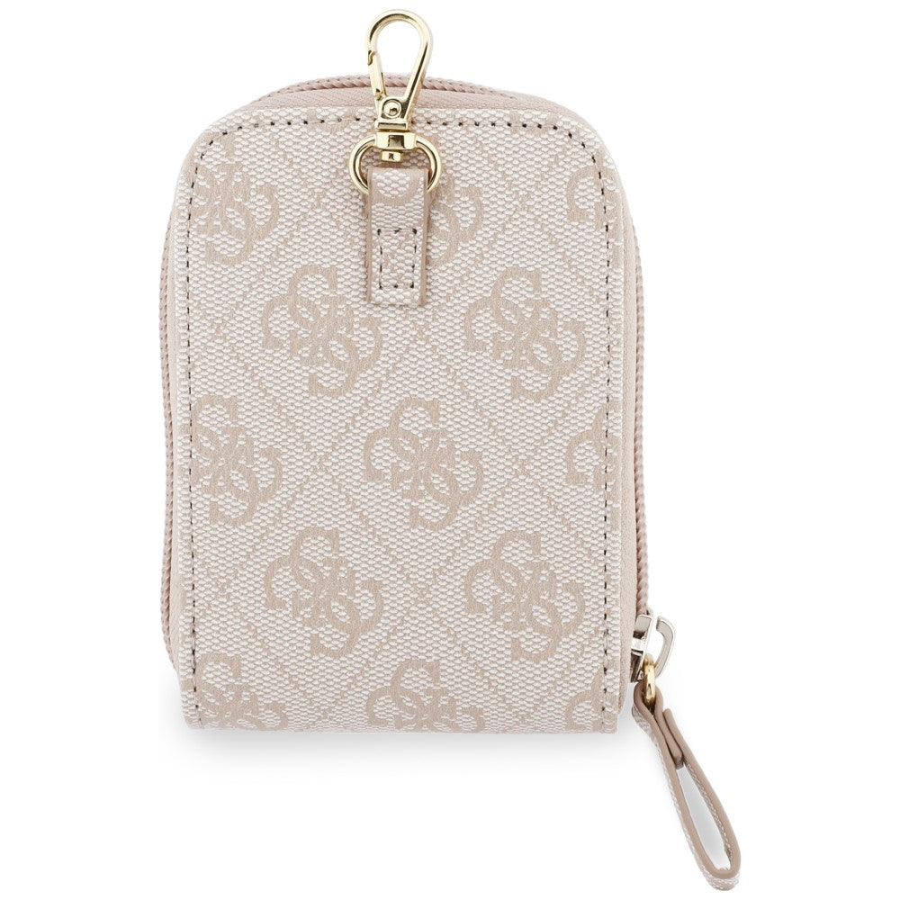 Guess - Universal Strap 4G Metal Logo (GUUCNKP4DGMP) - with Small Purse for Accesories, Adjustable, Eco Leather - Pink