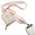 Guess - Universal Strap 4G Metal Logo (GUUCNKP4DGMP) - with Small Purse for Accesories, Adjustable, Eco Leather - Pink